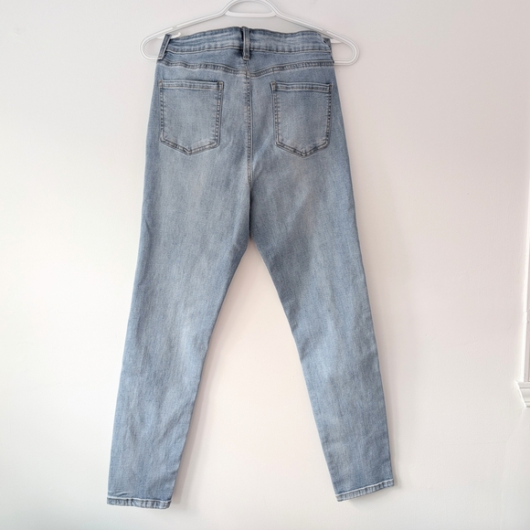 Buffalo David Bitton Blue Ankle Cropped Jeans - Picture 7 of 7